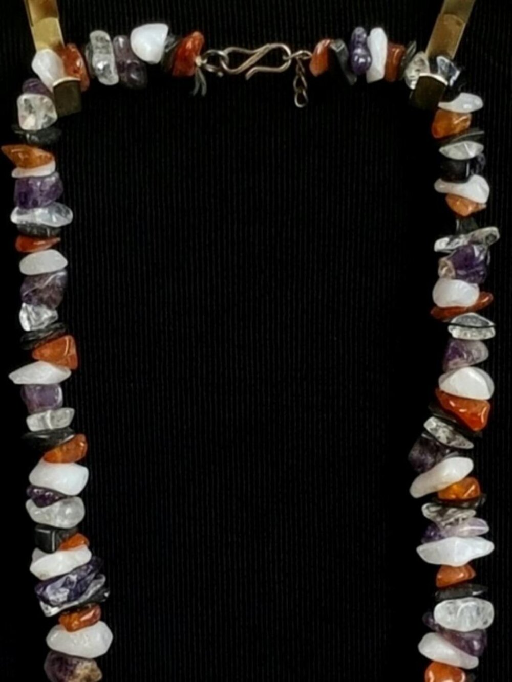 and Gemstone Necklace - Picture 2 of 3